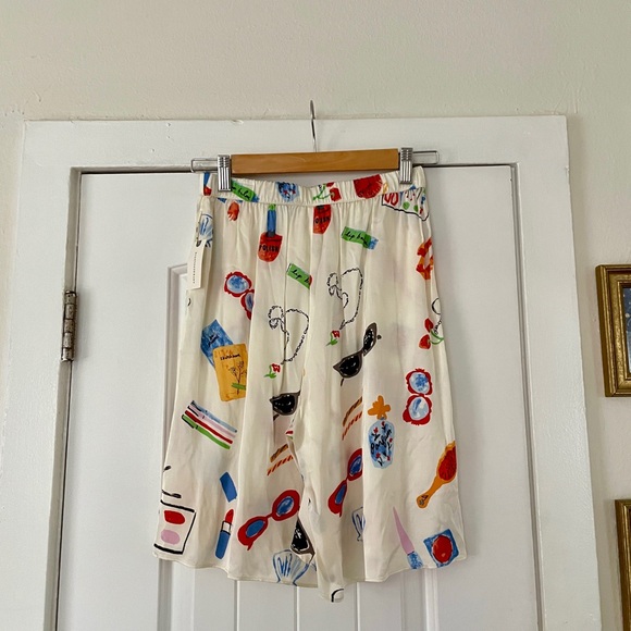 NWT Anthropologie Set LyreBird Phthalo Ruth x LyreBird Silky Size XXS Set $146 - Picture 11 of 11